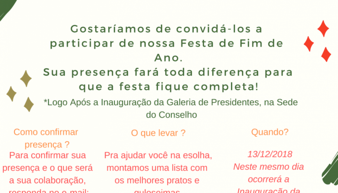 CONVIDAMOS VOCÊ PARA NOSSA CONFRATERNIZAÇÃO DE FIM DE ANO. (1)