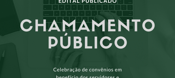 Publicação Edital de Chamamento Público - Convênios