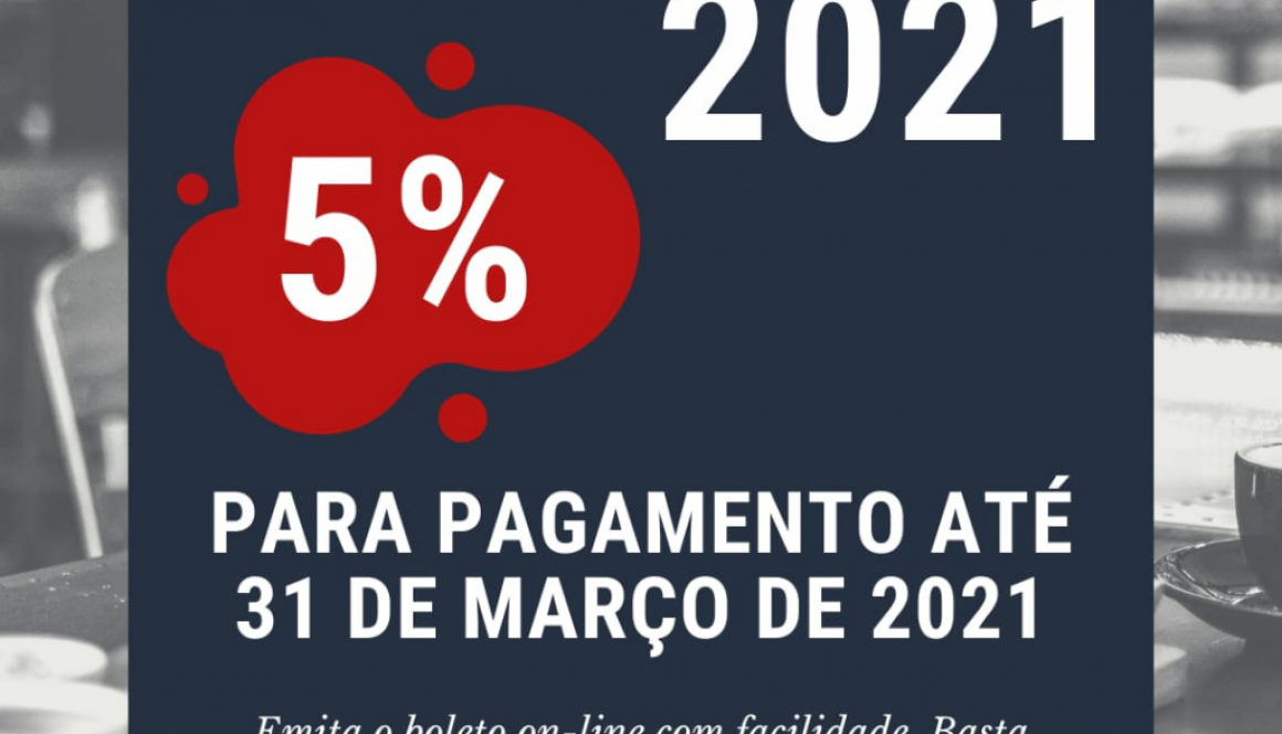 Anuidade 2021 - desconto março