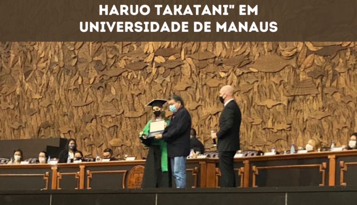 Presidente do CRMV-AM entrega placa de Mérito Acadêmico Dr. Haruo Takatani em Universidade de Manaus