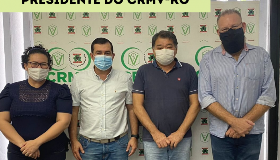 CRMV-AM reúne com conselheiro federal e presidente do CRMV-RO