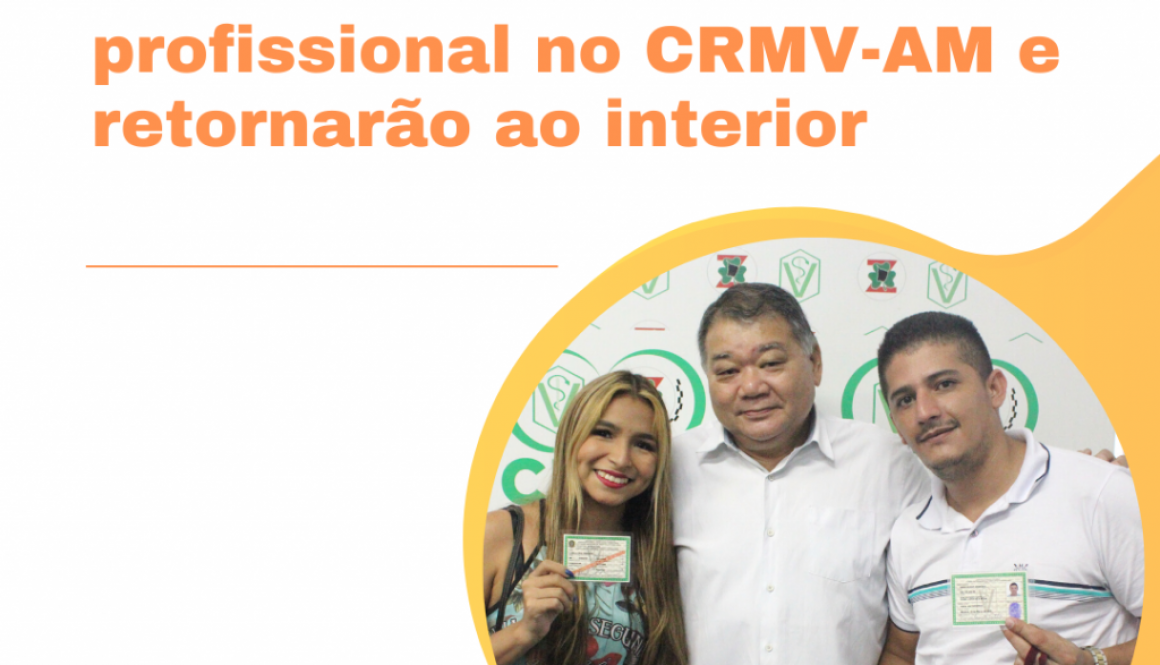 CRMV-AM realiza primeira Plenária Ordinária de 2022 e entrega cinco novas carteiras profissionais