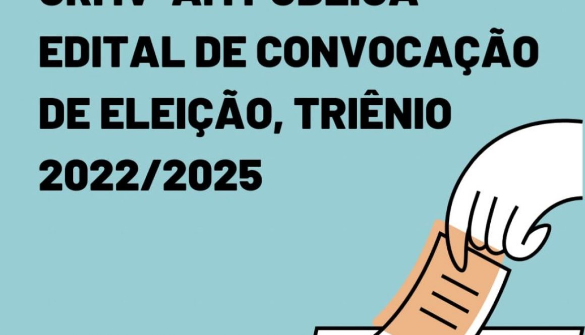 Edital Eleições CRMV 2022