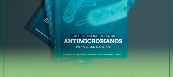 Guia de Uso Racional de Antimicrobianos para Cães e Gatos já está disponível
