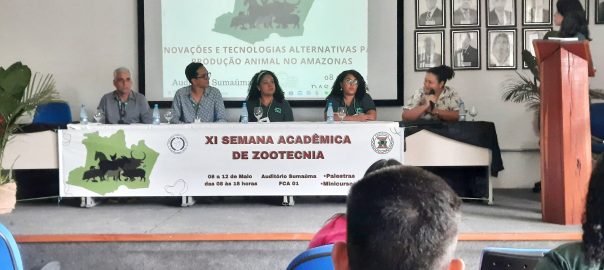 CRMV/AM marca presença na XI Semana Acadêmica de Zootecnia da UFAM