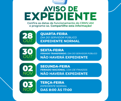 Aviso de Expediente CRMV-AM